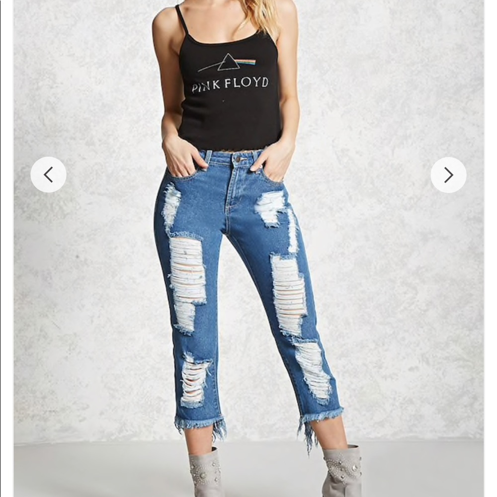 Distressed Jeans